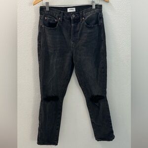 Pistola Black Distressed Jeans size 28